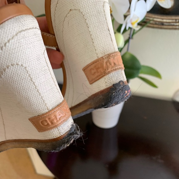 COPY - Chanel wedges size 8. - Picture 7 of 11